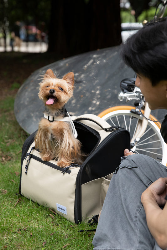 Safe Cycling Pet Front Carrier Bag