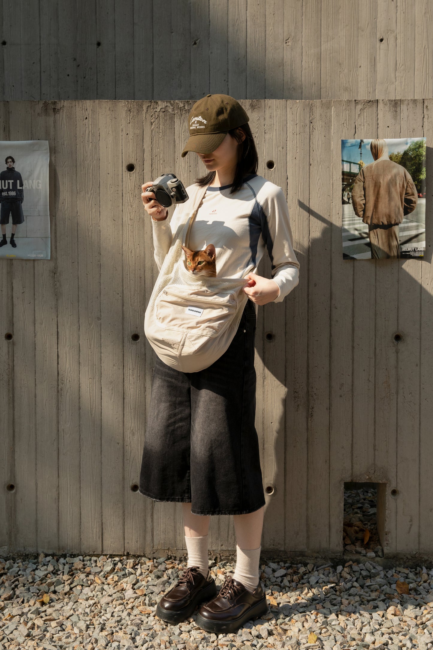 Breathable Mesh Crossbody Pet Bag