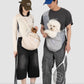 Breathable Mesh Crossbody Pet Bag