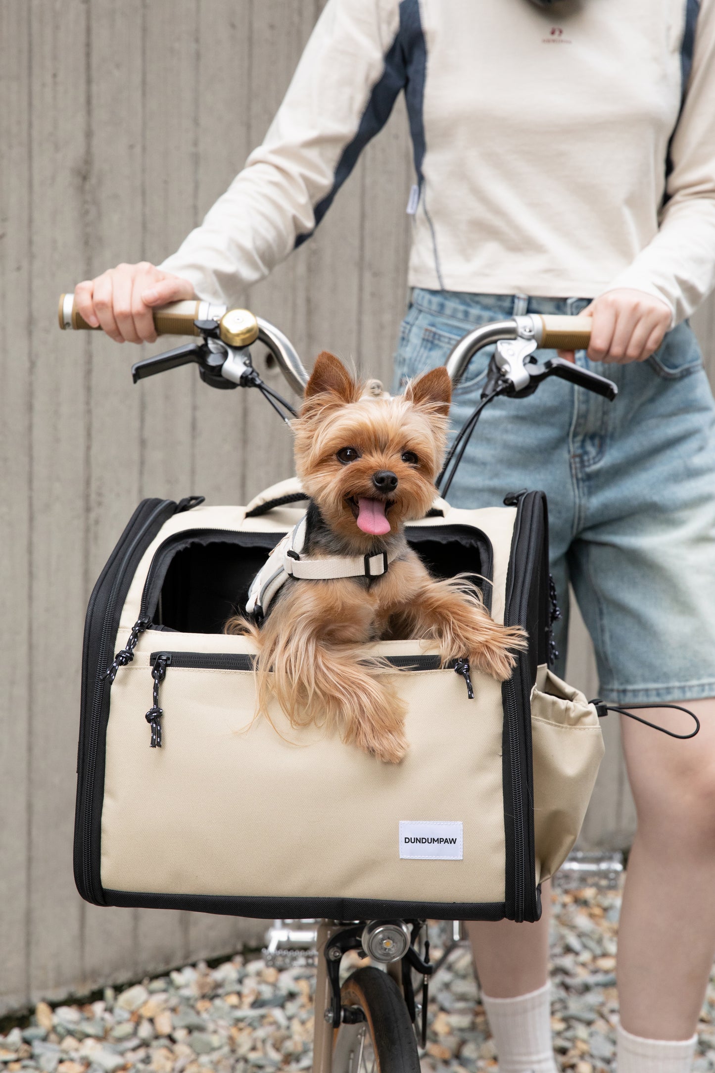 Safe Cycling Pet Front Carrier Bag