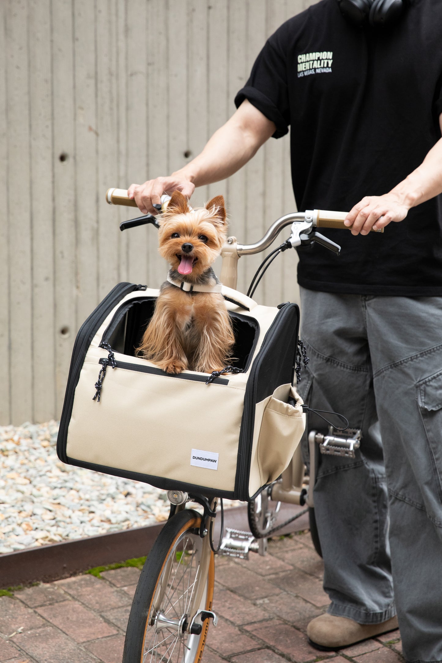 Safe Cycling Pet Front Carrier Bag