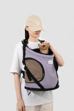 Front Breathable Nylon Cat Bag - Portable Tote & Backpack for Outdoor/Bath