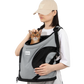 Front Breathable Nylon Cat Bag - Portable Tote & Backpack for Outdoor/Bath