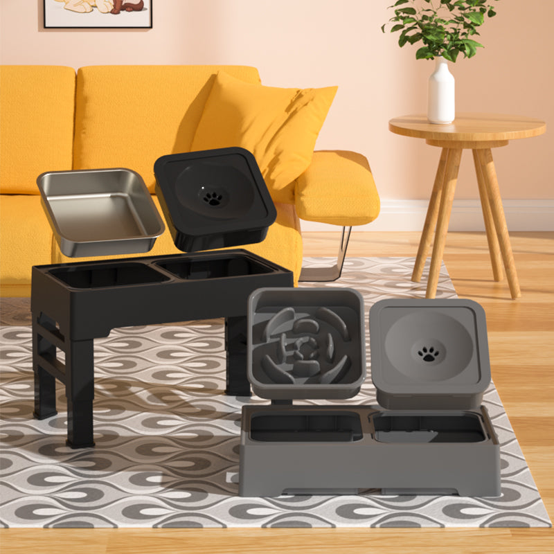 Adjustable Elevated Pet Bowl